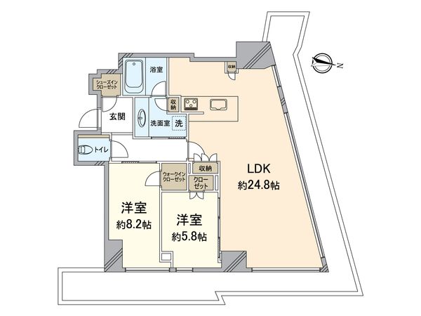 Brillia Tower堂島 間取図(平面図) Brillia Tower堂島 間取図(平面図)