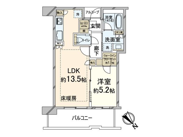 間取図(平面図)