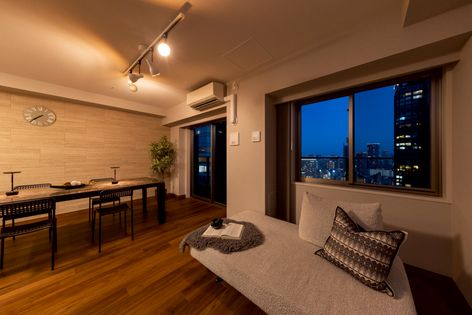 グランドメゾン新梅田タワーTHE CLUB RESIDENCE リビング