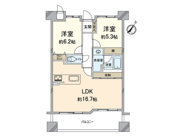 間取図(平面図)