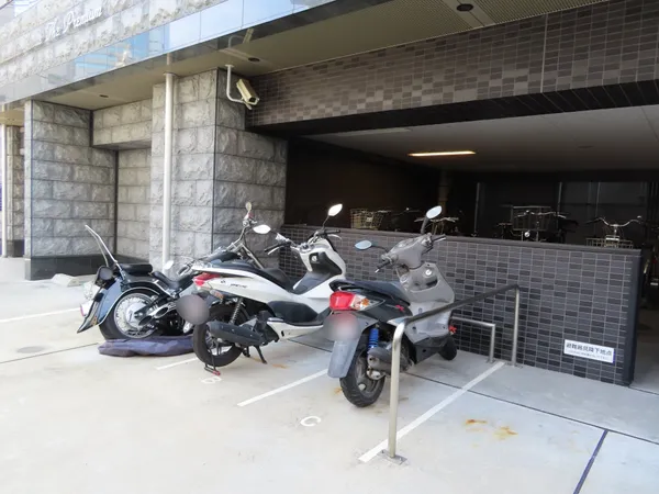 バイク置場