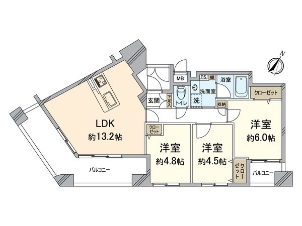 間取図(平面図)