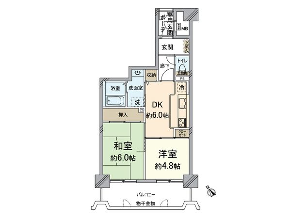 間取図(平面図)