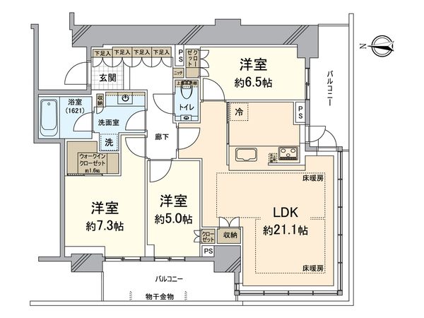 間取図(平面図)