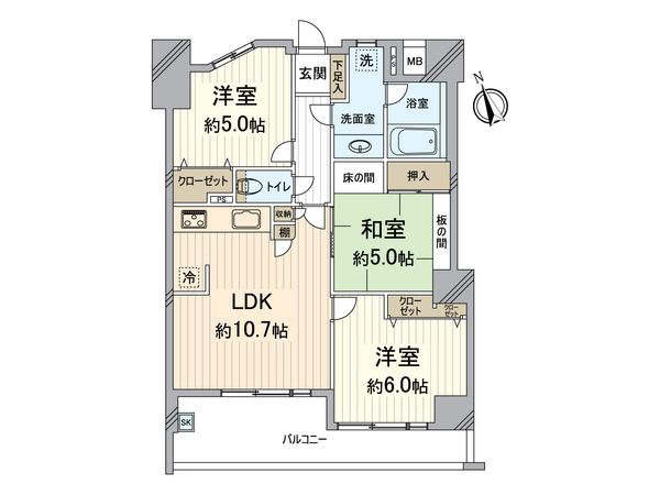 間取図(平面図)