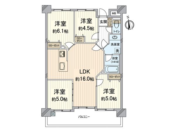 間取図(平面図)