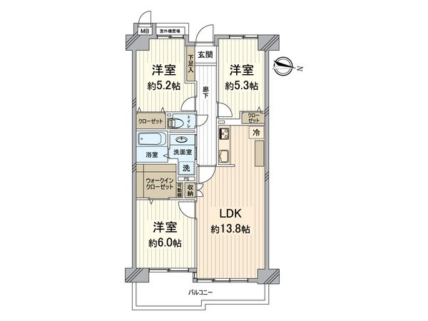 間取図(平面図)