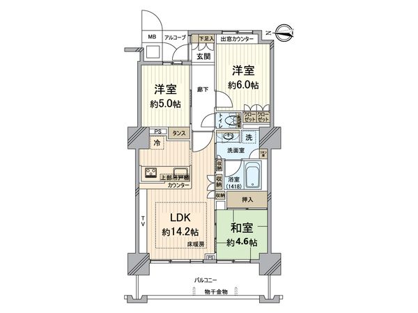 間取図(平面図)
