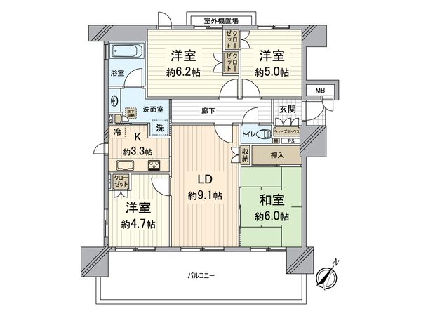 間取図(平面図)