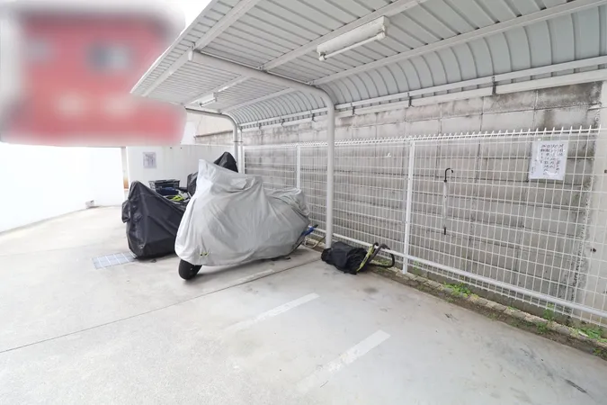 バイク置き場