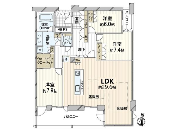間取図(平面図)