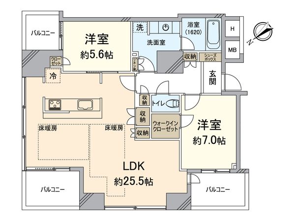 間取図(平面図)