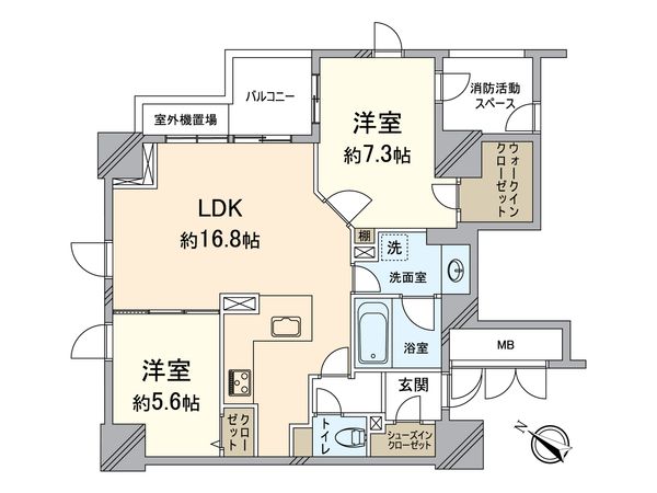 間取図(平面図)