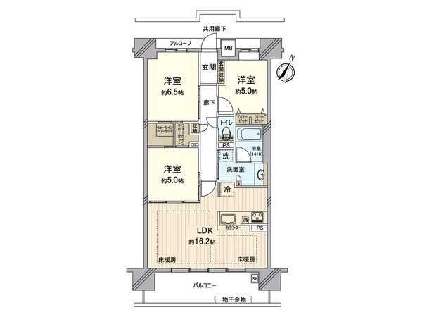ハルモシティ 間取図(平面図) ハルモシティ 間取図(平面図)