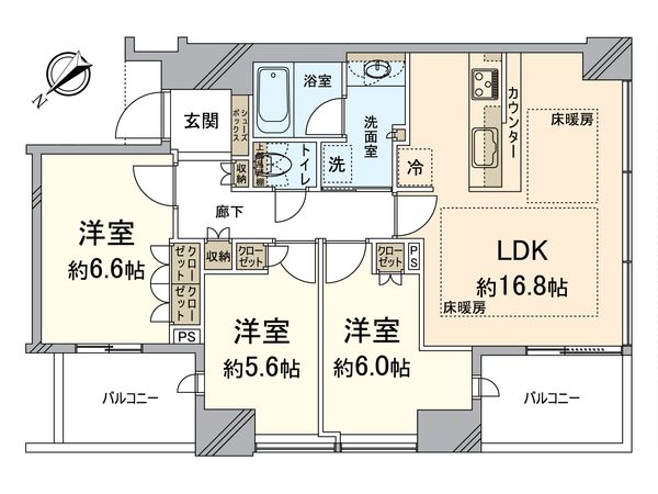 間取図(平面図)