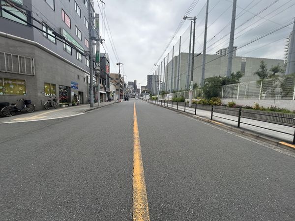 天王寺区真法院町 前面道路含む外観 前面道路含む外観