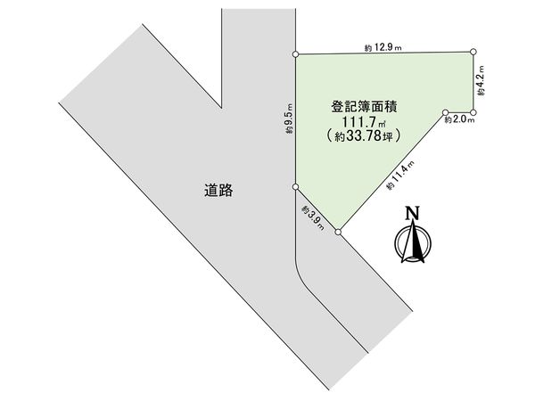 大阪市東成区大今里西1丁目 区画図 区画図