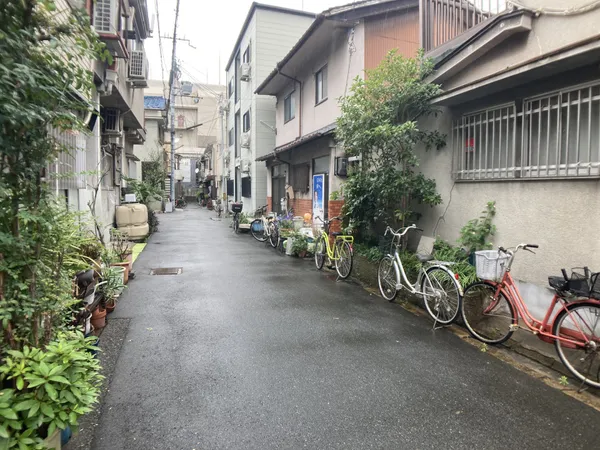 西側前面道路（本物件南側約30ｍの地点から撮影）