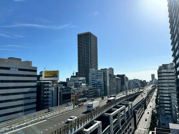 南側バルコニーからの眺望