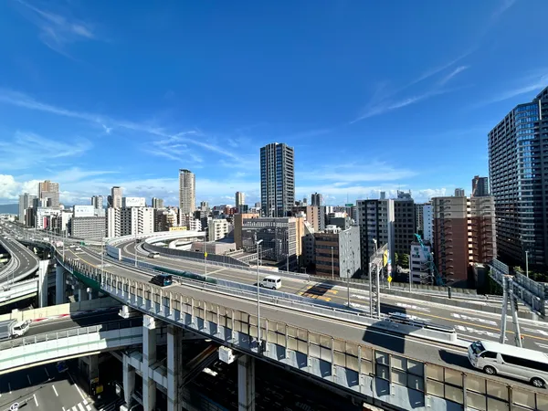 南側バルコニーからの眺望