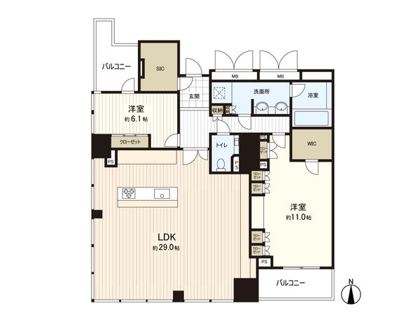 間取図(平面図)