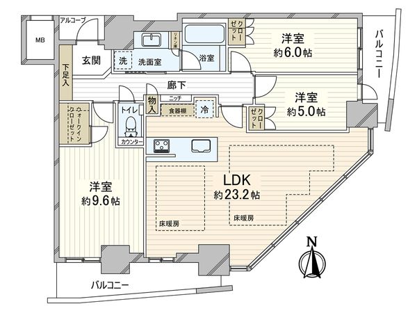 間取図(平面図)