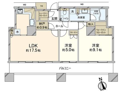 間取図(平面図)