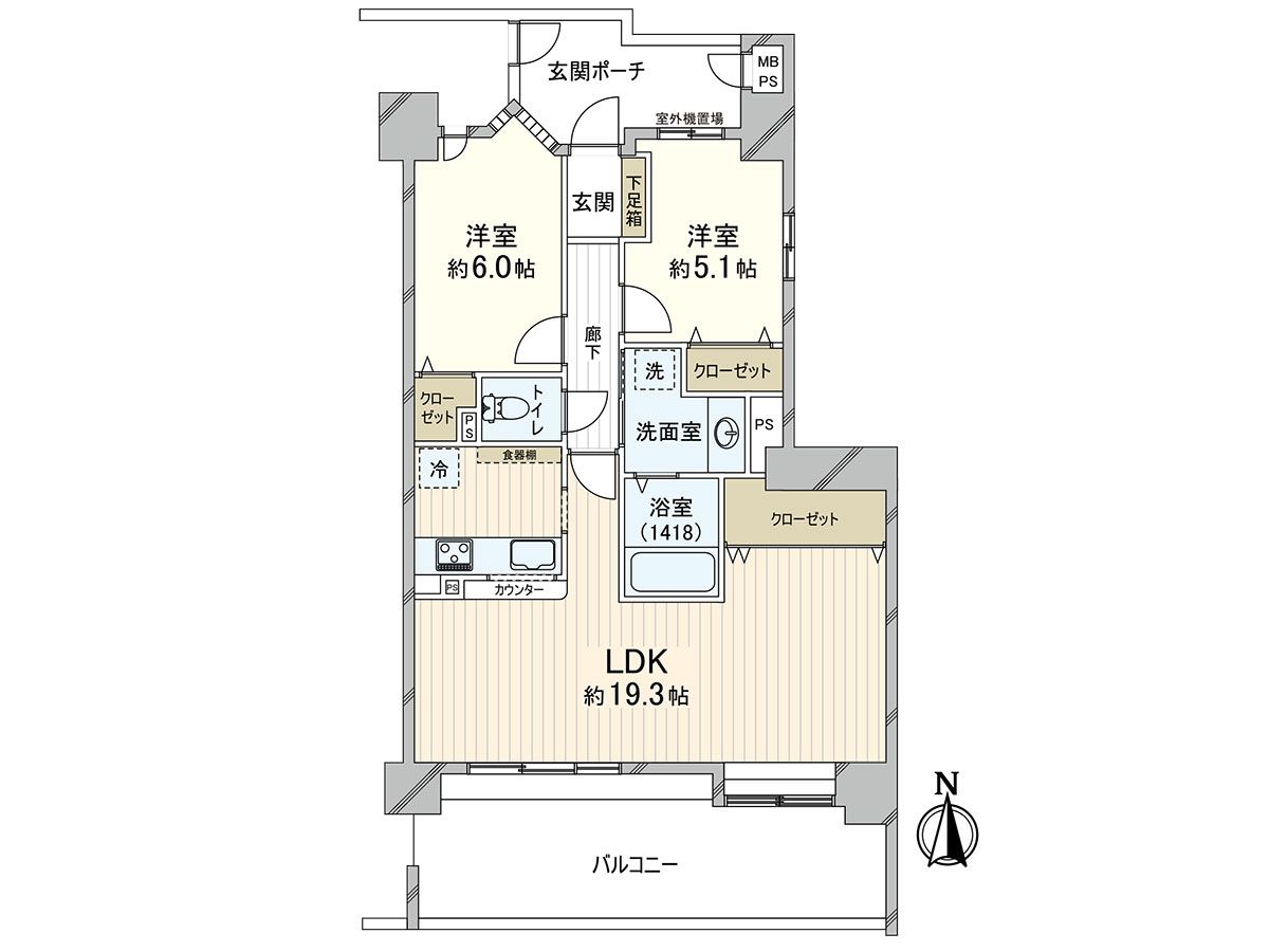 間取図(平面図)