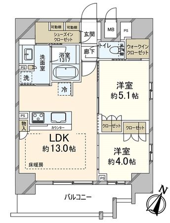 間取図(平面図)