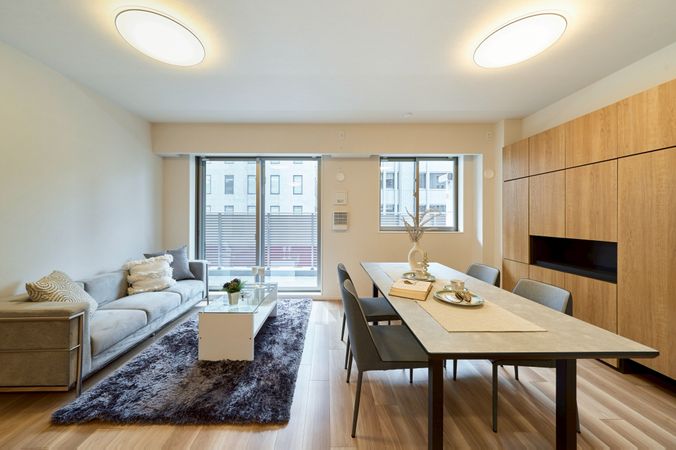 ローレルタワー堺筋本町 リビング