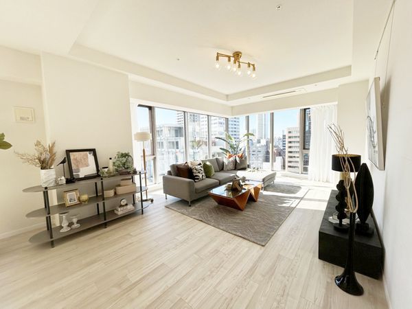 大阪ひびきの街 ザ・サンクタスタワー リビング