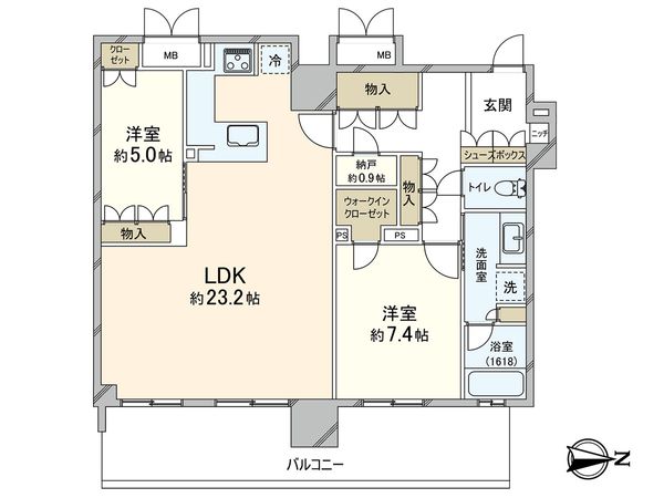 間取図(平面図)