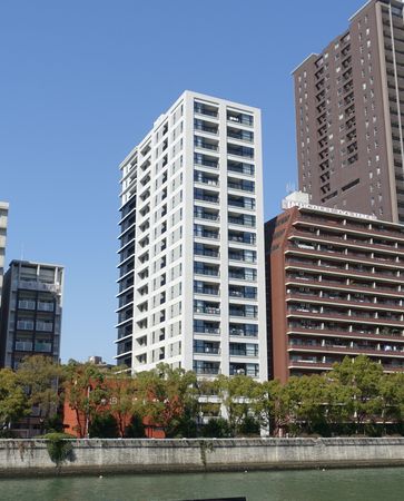 ユニハイム中之島堂島川タワーレジデンス 外観