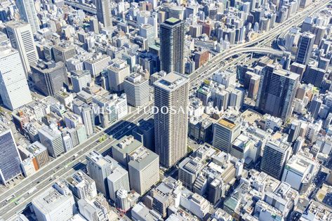 ローレルタワー堺筋本町 航空写真