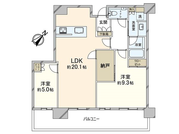 ザ・パークハウス中之島タワー 間取図(平面図) 間取図(平面図)