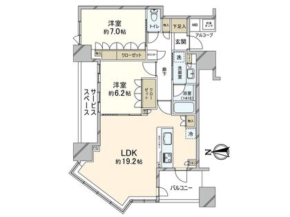 間取図(平面図)