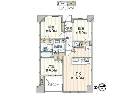 間取図(平面図)