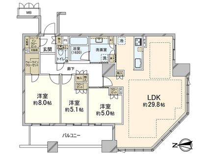間取図(平面図)