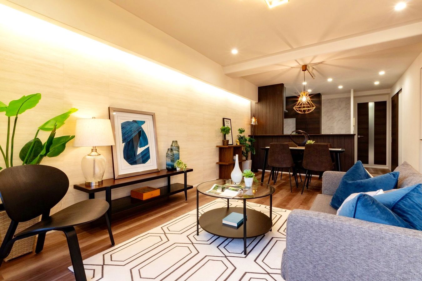 藤和南堀江コープ リビング リビング