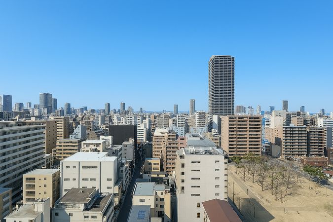 ジオタワー南堀江 眺望