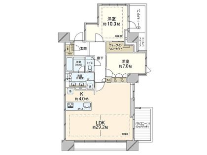 間取図(平面図)