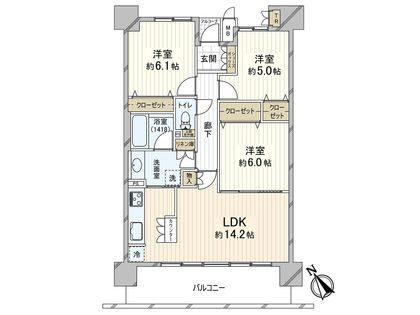 間取図(平面図)