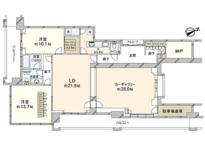 間取図(平面図)