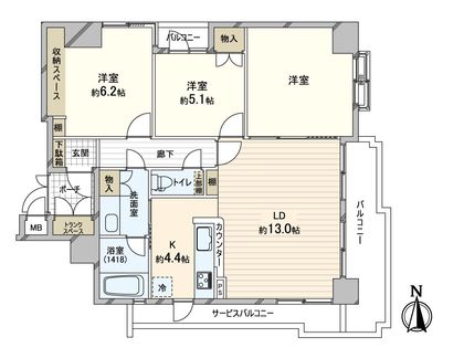 間取図(平面図)