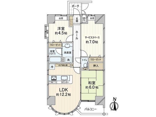 間取図(平面図)