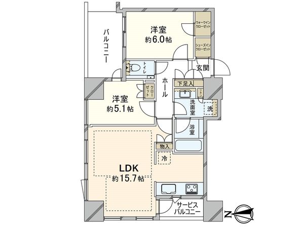 間取図(平面図)