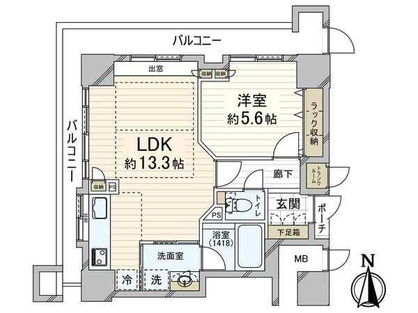 ジーニス大阪 WEST棟 間取図(平面図) ジーニス大阪 WEST棟 間取図(平面図)
