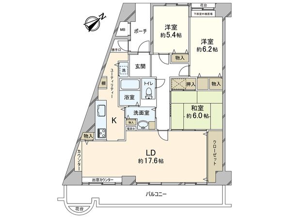 シティコーポ朝潮(1期) 間取図(平面図) シティコーポ朝潮(1期) 間取図(平面図)