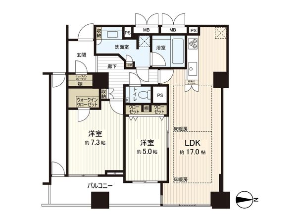 間取図(平面図)