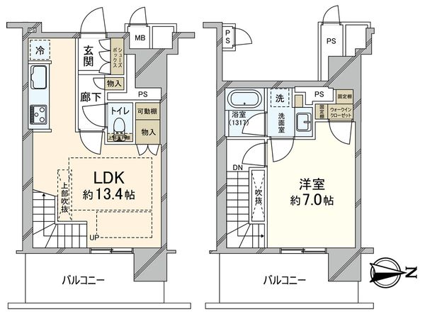間取図(平面図)